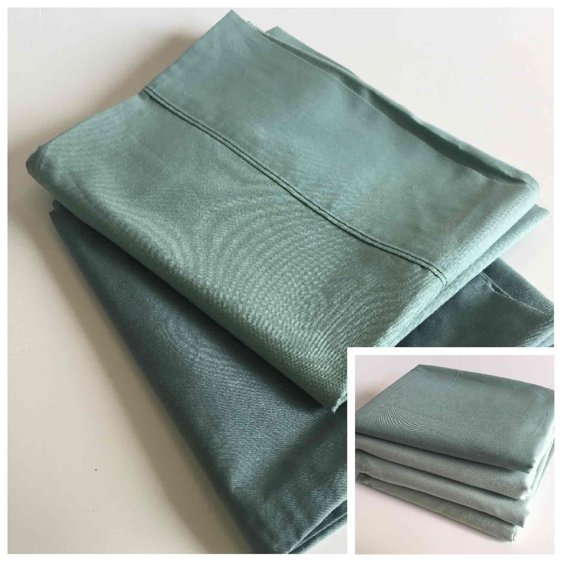 HOSPITAL LINEN, Sheet - Green / HOS0022 - Pillowcase - Green